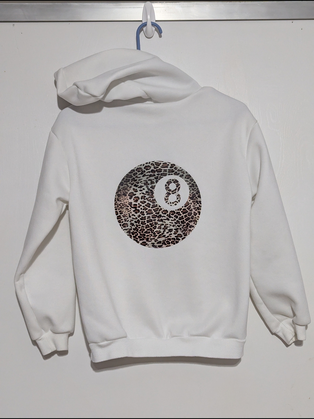 SHEIN White Fleece-Lined Hoodie
